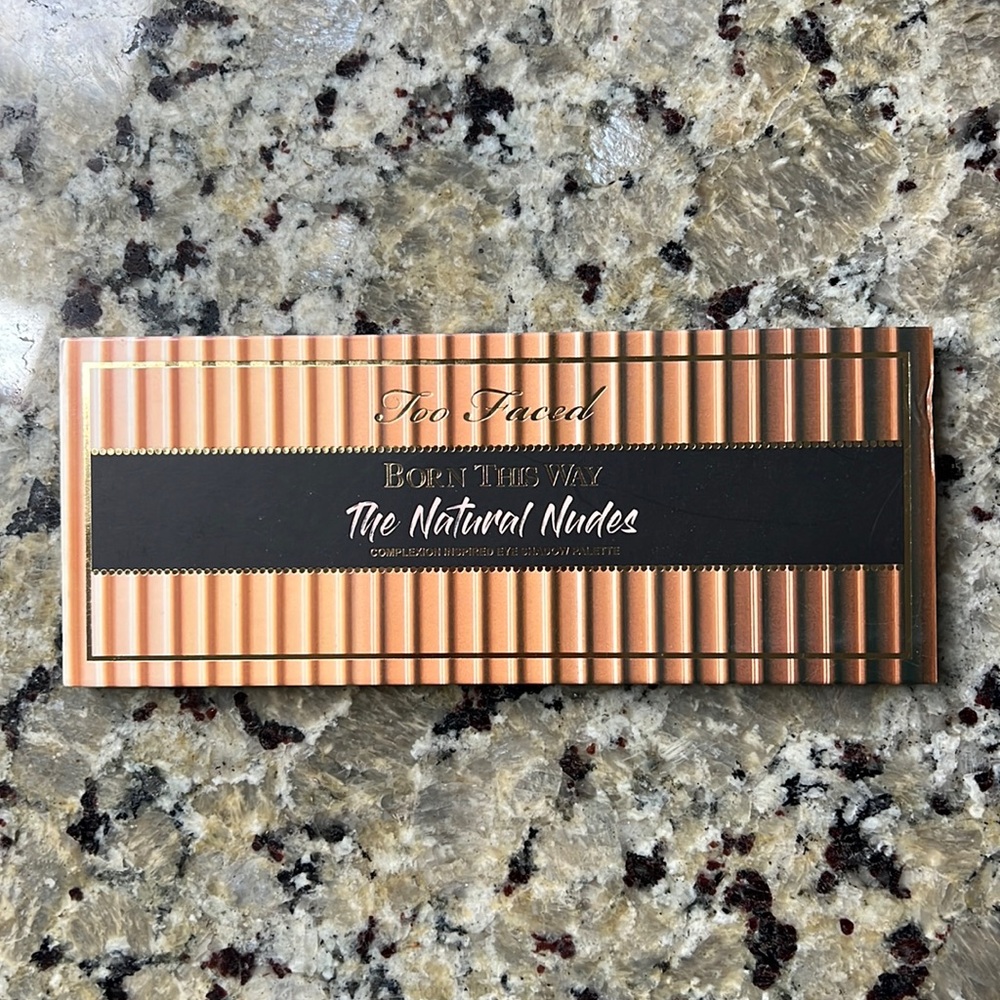 Too faced born this way natural nudes palette